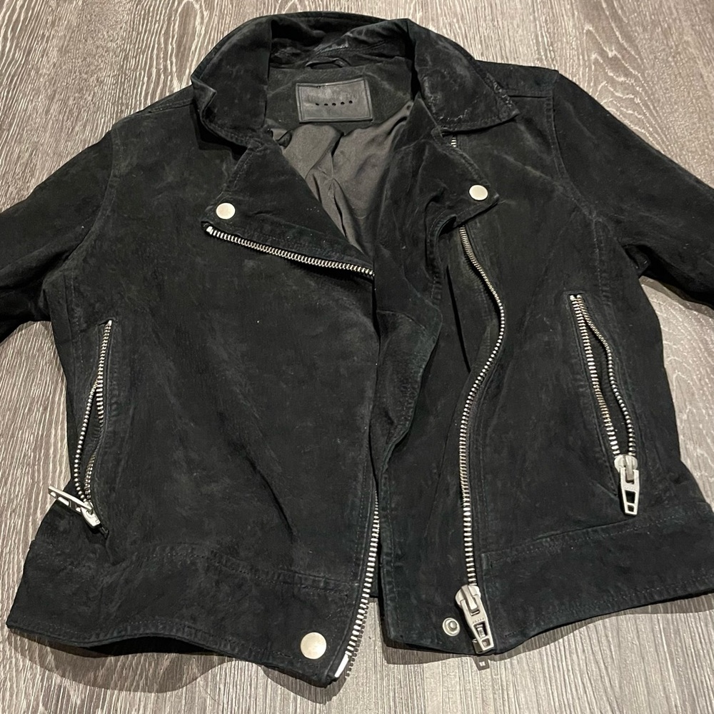 BlankNYC suede jacket size M